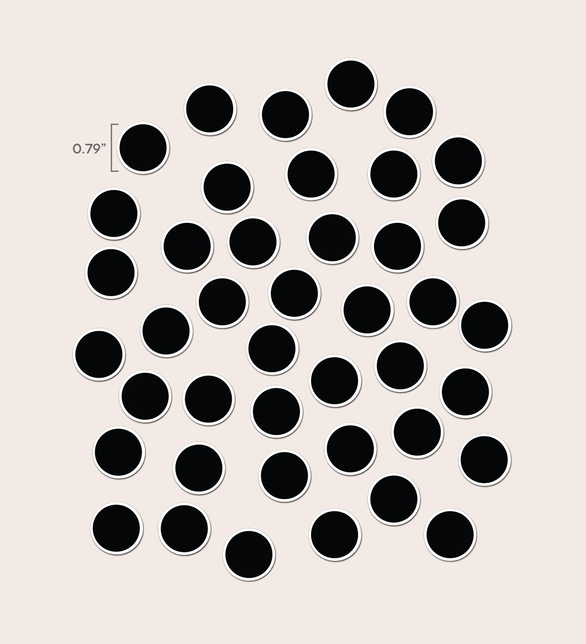 Black Polka Dots image 3