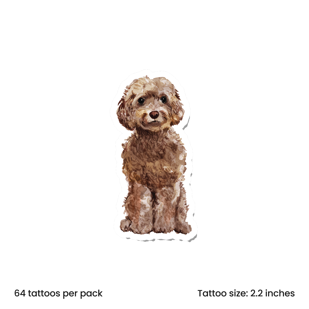 Watercolor Cockapoo