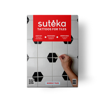 Nordic Tiles Black - Packed