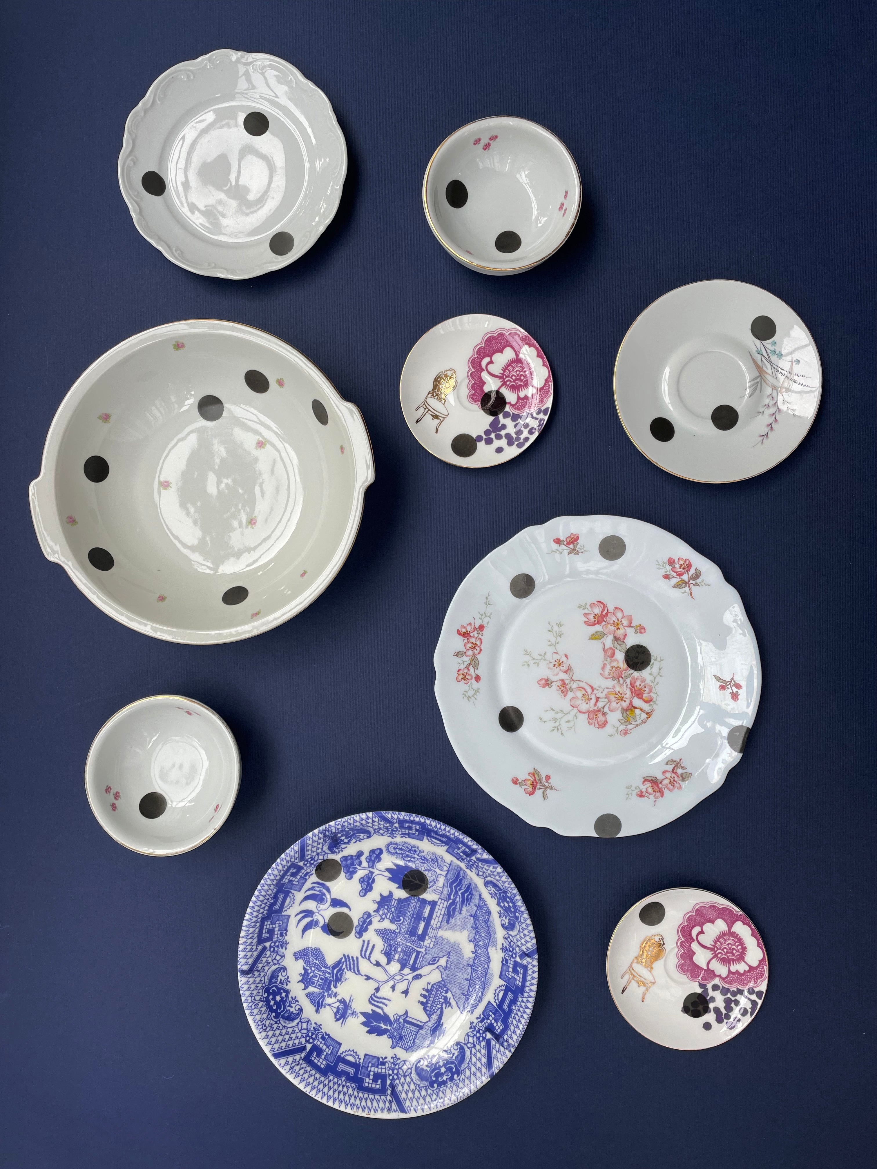 Black Polka Dots image 4