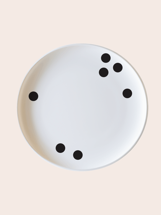 Black Polka Dots image 2