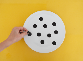 Black Polka Dots image 5