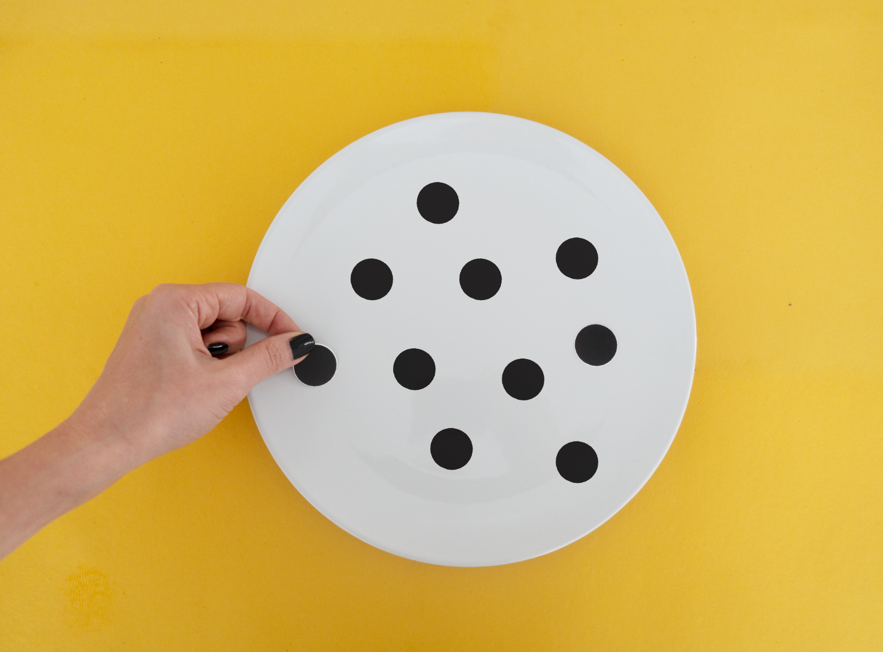 Black Polka Dots image 5