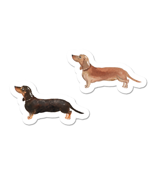 Watercolor Dachshund