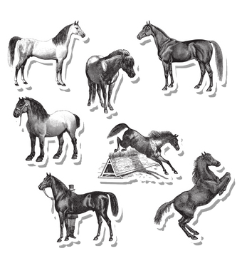 Ink Horses