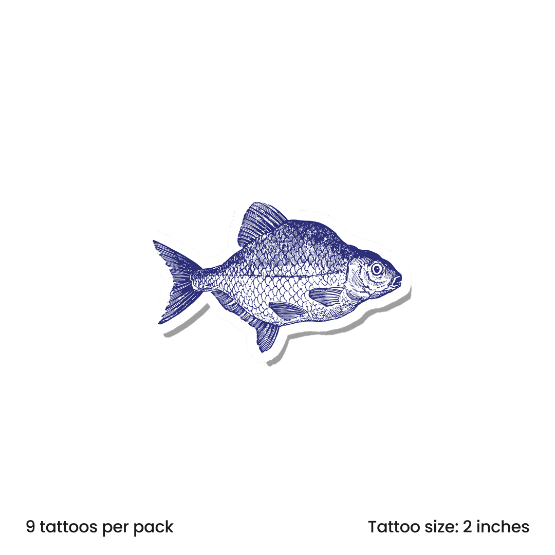 Vintage Ink Fish