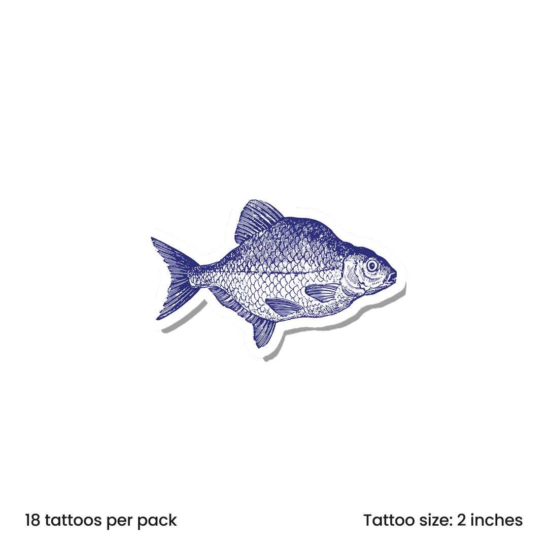 Vintage Ink Fish