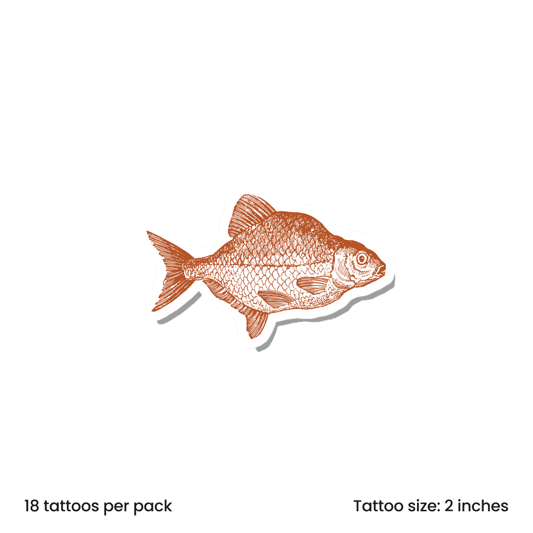 Vintage Ink Fish