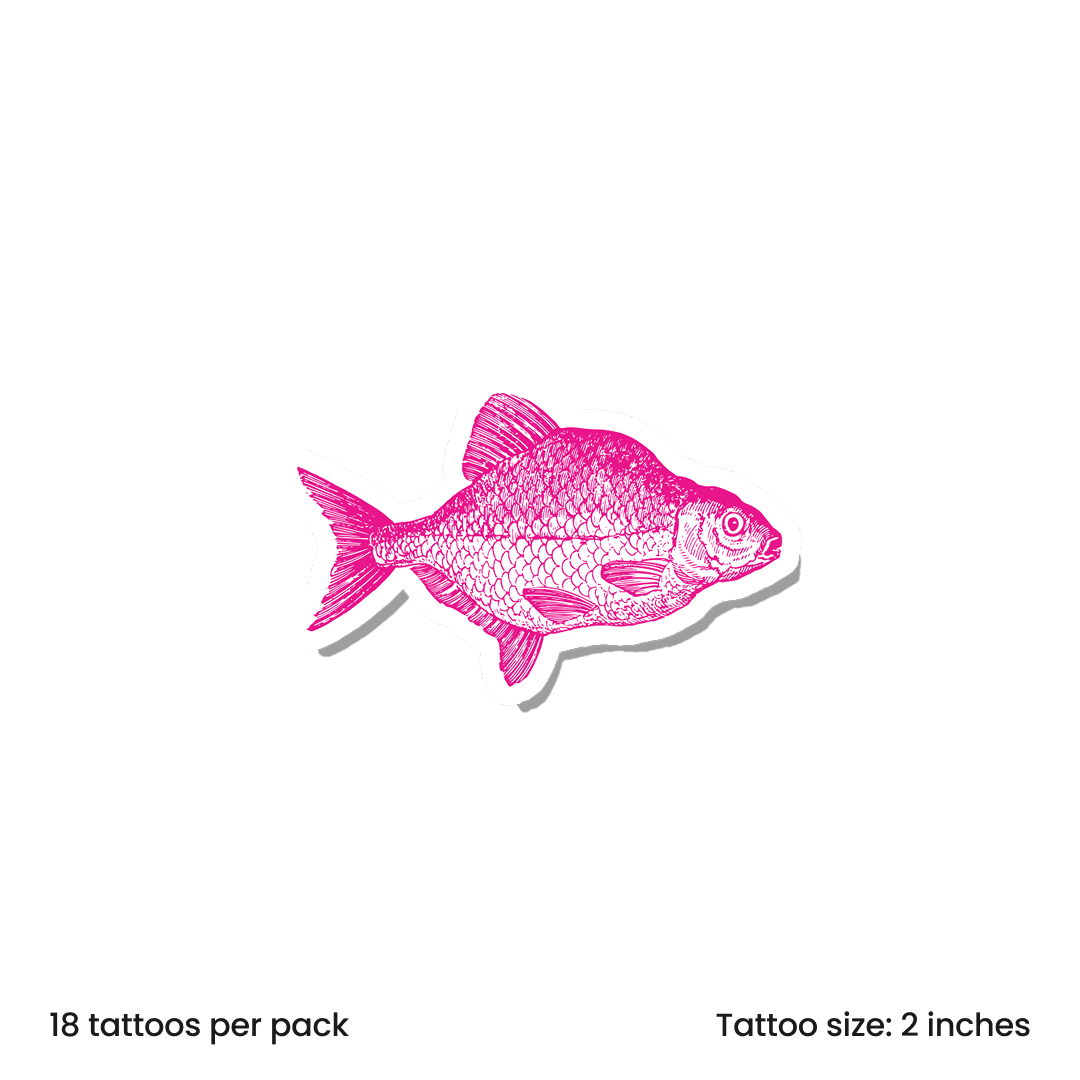 Vintage Ink Fish