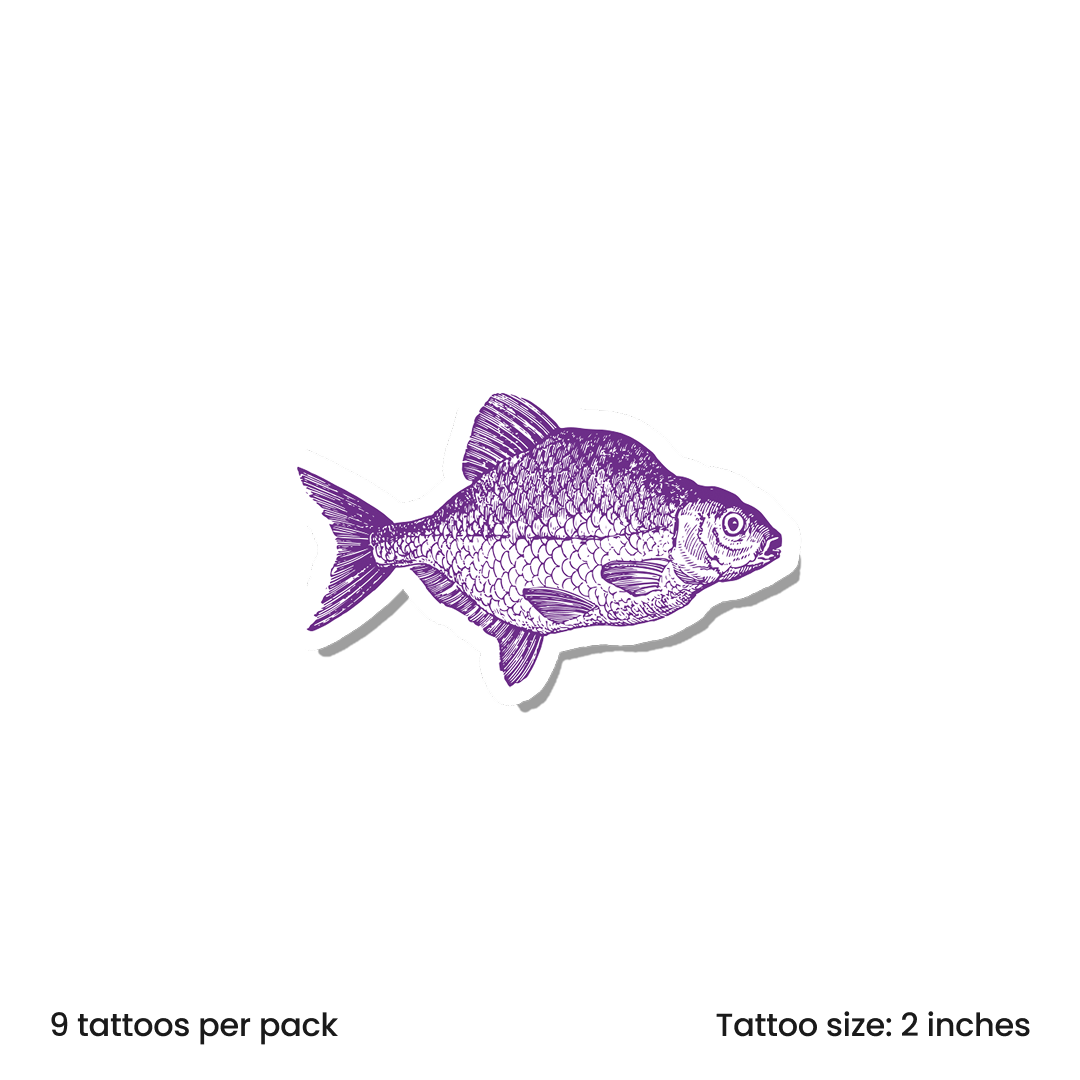 Vintage Ink Fish – suteka