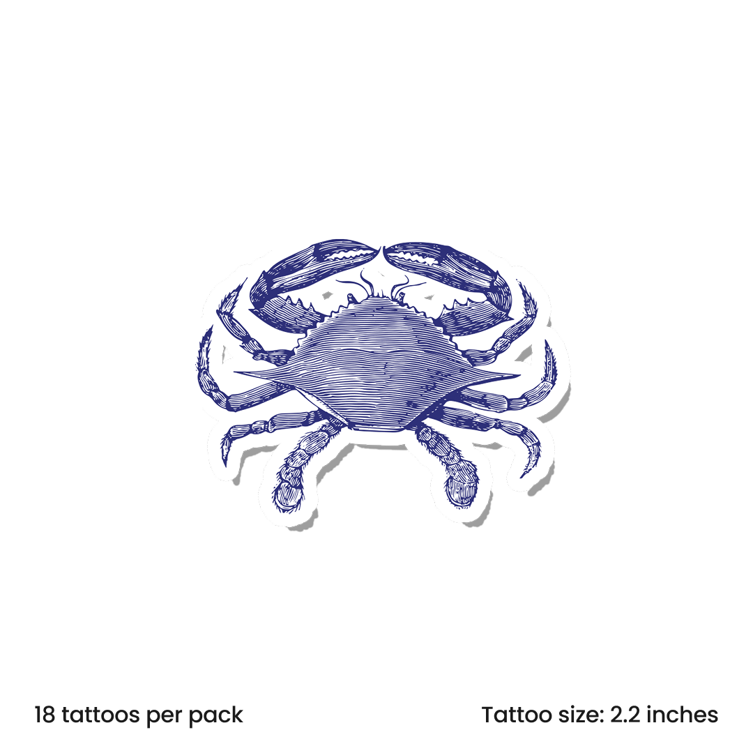Vintage Ink Crab