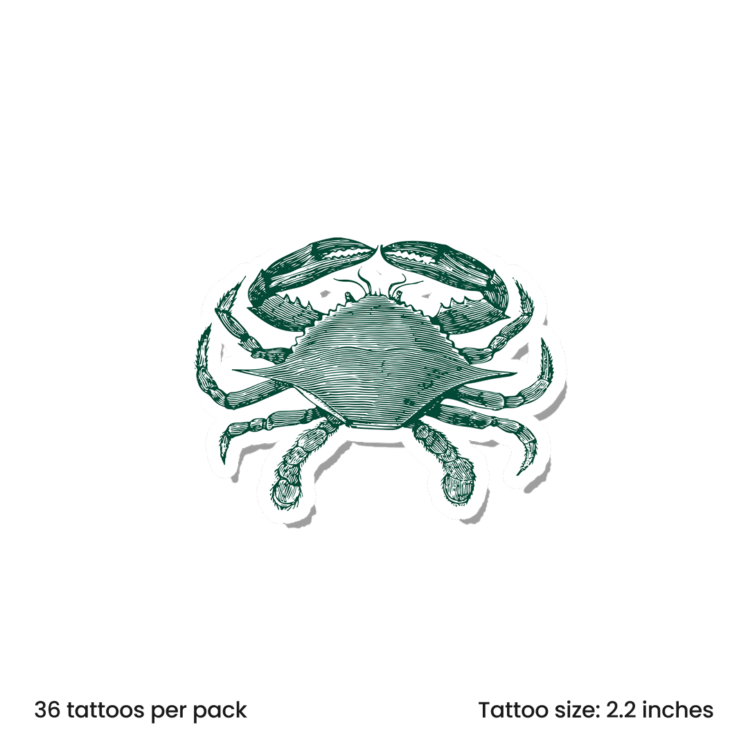 Vintage Ink Crab