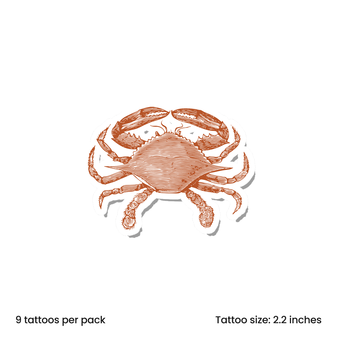Vintage Ink Crab