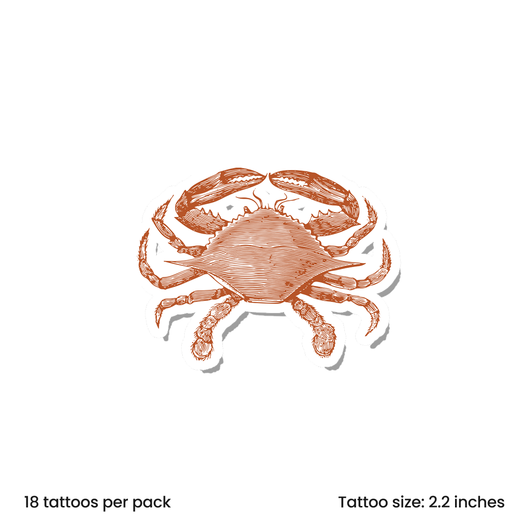 Vintage Ink Crab