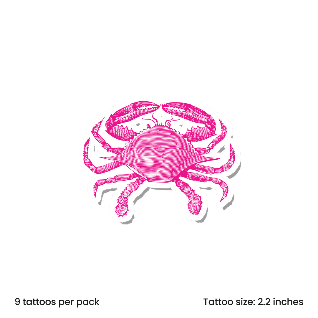 Vintage Ink Crab