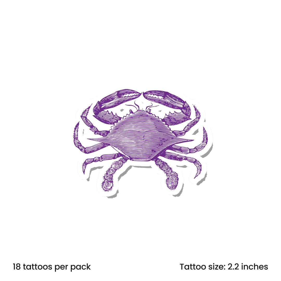 Vintage Ink Crab
