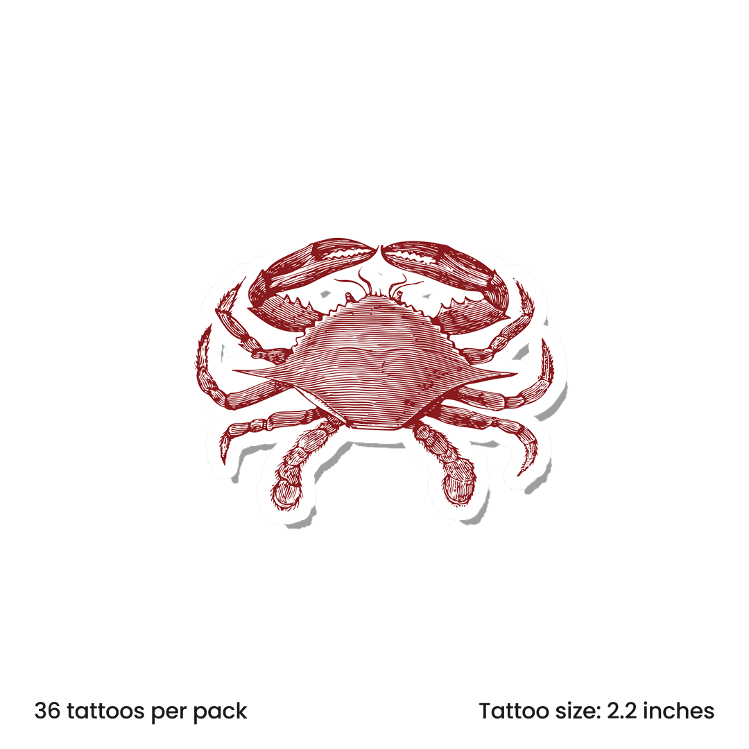 Vintage Ink Crab