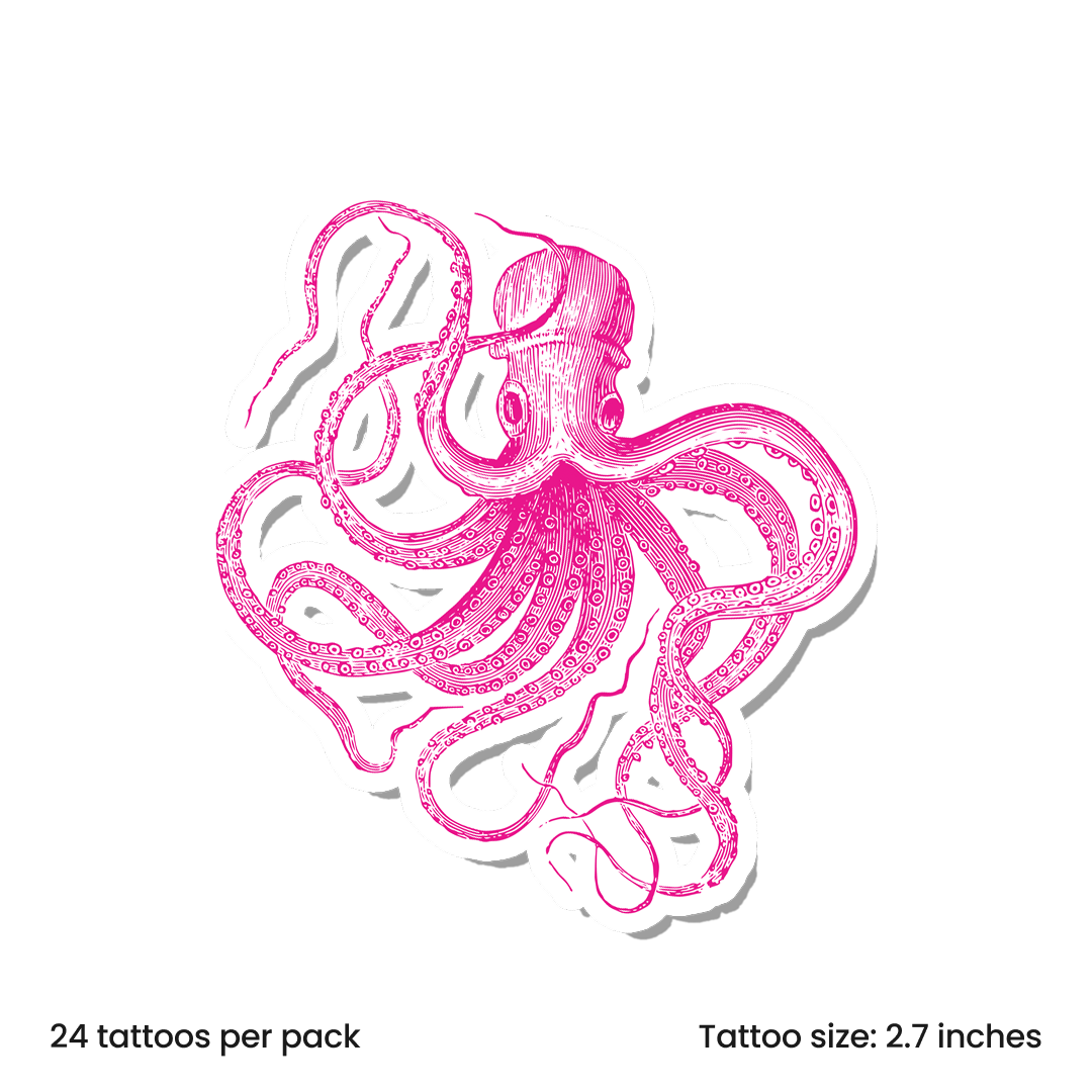 VIntage Ink Octopus